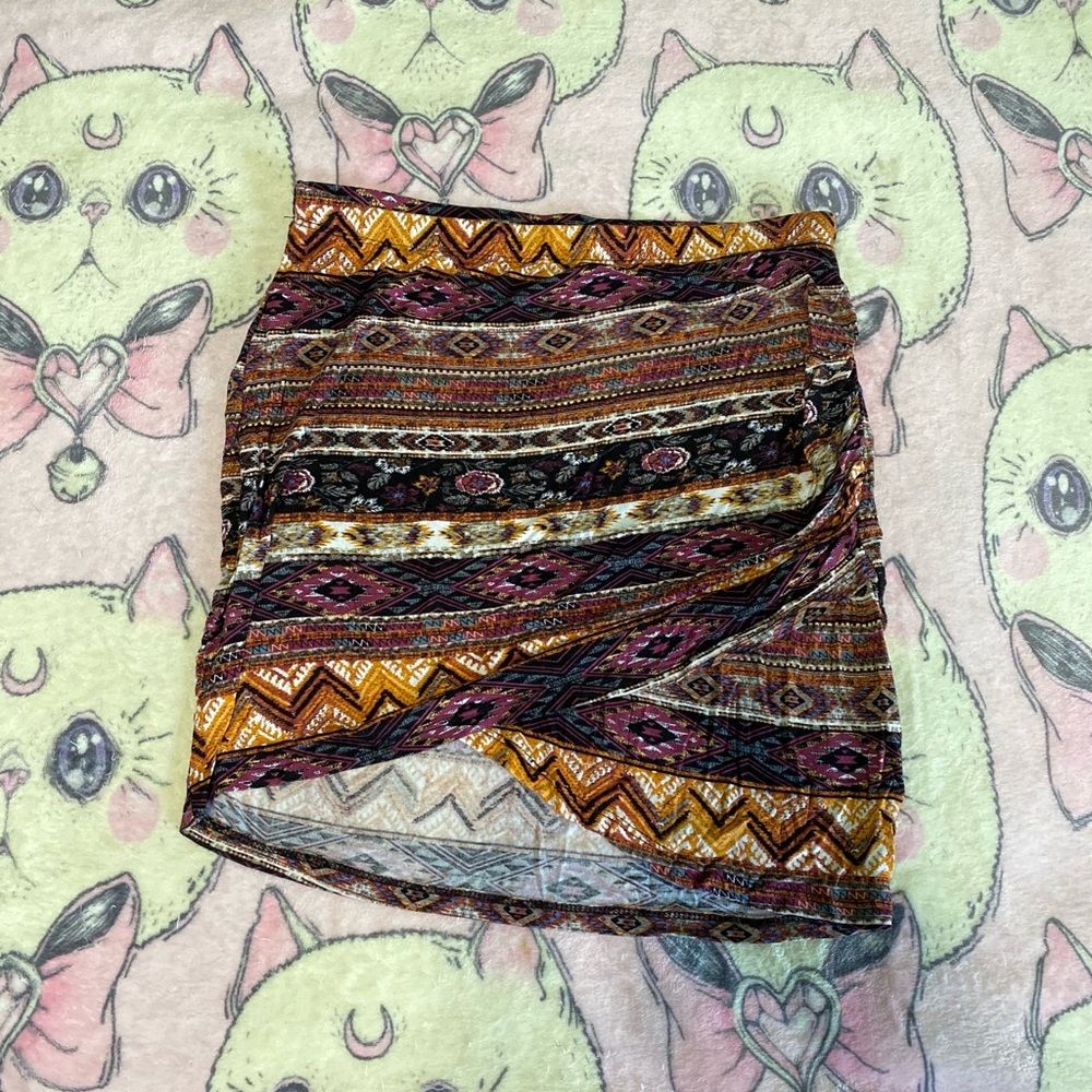 Full Tilt Tribal Mini Skirt